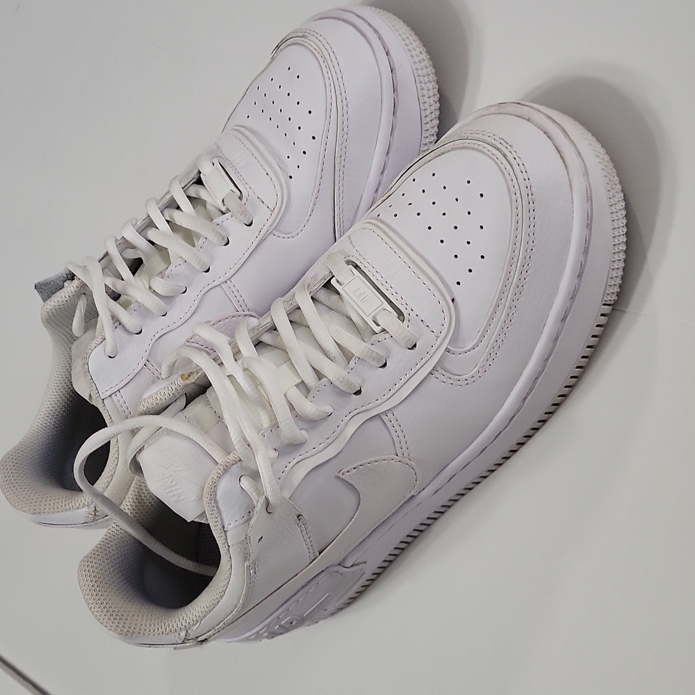 NIKE AIR FORCE 1 Shadow Triple White CI0919 100 Women size 9. - Picture 16 of 16